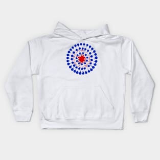 Fireworks 88b RWB Kids Hoodie